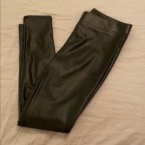 Loft Faux Leather Leggings BNWT